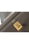 Hermes Kelly 28cm Bag In Taupe Grey Epsom Leather GHW