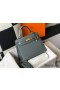 Hermes Kelly 28cm Bag In Vert Amande Epsom Leather GHW