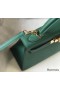Hermes Kelly 28cm Bag In Vert Vertigo Epsom Leather GHW