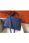 Hermes Kelly 32cm Bag In Blue Agate Epsom Leather GHW