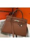 Hermes Kelly 32cm Bag In Gold Clemence Leather PHW