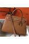 Hermes Kelly 32cm Bag In Gold Epsom Leather GHW