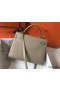 Hermes Kelly 32cm Bag In Gris Tourterelle Epsom Leather GHW