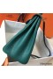 Hermes Kelly 32cm Bag In Malachite Clemence Leather GHW