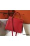 Hermes Kelly 32cm Bag In Red Clemence Leather GHW