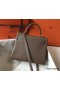 Hermes Kelly 32cm Bag In Taupe Grey Clemence Leather GHW