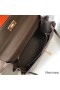 Hermes Kelly 32cm Bag In Taupe Grey Clemence Leather GHW