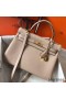 Hermes Kelly 32cm Bag In Trench Clemence Leather GHW