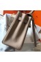 Hermes Kelly 32cm Bag In Trench Clemence Leather GHW