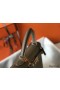 Hermes Kelly 32cm Bag In Tuape Grey Epsom Leather GHW