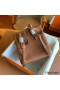 Hermes Kelly Ado Backpack in Gold Clemence Leather