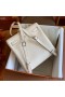 Hermes Kelly Ado Backpack in Nata Clemence Leather