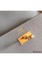 Hermes Kelly Classic Long Wallet In Ciel Epsom Leather