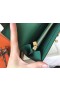 Hermes Kelly Classic Long Wallet In Malachite Epsom Leather