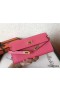 Hermes Kelly Classic Long Wallet In Pink Epsom Leather
