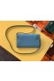 Hermes Kelly Classique To Go Wallet In Blue Du Nord Epsom Calfskin