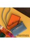 Hermes Kelly Classique To Go Wallet In Blue Jean Epsom Calfskin