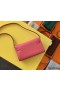 Hermes Kelly Classique To Go Wallet In Rose Lipstick Epsom Calfskin