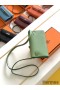 Hermes Kelly Classique To Go Wallet In Vert Criquet Epsom Calfskin