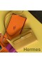Hermes Kelly Classique To Go Wallet In Yellow Epsom Calfskin