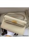 Hermes Kelly Classique To Go Wallet in Craie Epsom Calfskin