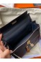 Hermes Kelly Colormatic 25 Handmade Bag in Blue Nuit Swift Leather