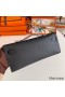 Hermes Kelly Cut Handmade Bag in Black Epsom Calfskin