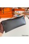Hermes Kelly Cut Handmade Bag in Black Swift Leather