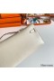 Hermes Kelly Cut Handmade Bag in Craie Swift Leather
