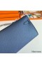 Hermes Kelly Cut Handmade Bag in Deep Blue Epsom Calfskin