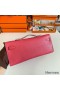 Hermes Kelly Cut Handmade Bag in Rose Lipstick Epsom Calfskin