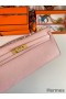 Hermes Kelly Cut Handmade Bag in Rose Sakura Epsom Calfskin