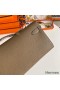 Hermes Kelly Cut Handmade Bag in Taupe Epsom Calfskin