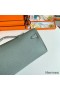 Hermes Kelly Cut Handmade Bag in Vert Amande Epsom Calfskin