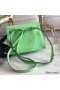 Hermes Kelly Danse Handmade Bag In Green Swift Leather