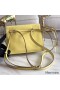 Hermes Kelly Danse Handmade Bag In Jaune Swift Leather