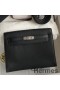Hermes Kelly Danse II Bag In Black Evercolor Calfskin