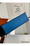 Hermes Kelly Danse II Bag In Blue Hydra Evercolor Calfskin