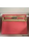 Hermes Kelly Danse II Bag In Rose Lipstick Evercolor Calfskin