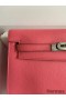 Hermes Kelly Danse II Bag In Rose Lipstick Evercolor Calfskin