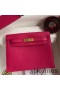 Hermes Kelly Danse II Bag In Rose Mexico Evercolor Calfskin