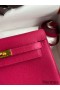 Hermes Kelly Danse II Bag In Rose Mexico Evercolor Calfskin