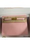 Hermes Kelly Danse II Bag In Rose Sakura Evercolor Calfskin