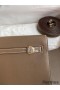 Hermes Kelly Danse II Bag In Taupe Evercolor Calfskin