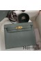 Hermes Kelly Danse II Bag In Vert Amande Evercolor Calfskin