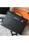 Hermes Kelly Depeche 38 Briefcase In Black Calfskin