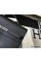 Hermes Kelly Depeche 38 Briefcase In Black Calfskin