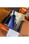 Hermes Kelly Doll Picto Bag in Blue Royal Epsom Calfskin