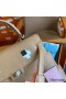 Hermes Kelly Doll Picto Bag in Chai Epsom Calfskin