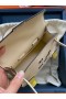 Hermes Kelly Doll Picto Bag in Nata Epsom Calfskin